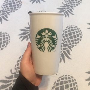 Starbucks Ceramic Travel Mug
